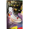 Image 2 : *NEW IN BOX* DISNEY HONG KONG WINNIE-THE-POOH WHITE HIGH TOP SNEAKERS: SIZE 39