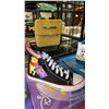 Image 2 : *NEW IN BOX* DISNEY HONG KONG WINNIE-THE-POOH BLACK HIGH TOP SNEAKERS: SIZE 39