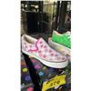Image 2 : *NEW IN BOX* DISNEY "IT'S MICKEY" PINK & WHITE POLKA DOT RUNNING SHOES: SIZE 36