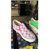 Image 2 : *NEW IN BOX* DISNEY "IT'S MICKEY" PINK & WHITE POLKA DOT RUNNING SHOES: SIZE 36