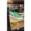 Image 2 : *NEW IN BOX* DISNEY "IT'S MICKEY" GREEN POLKA DOT RUNNING SHOES: SIZE 37
