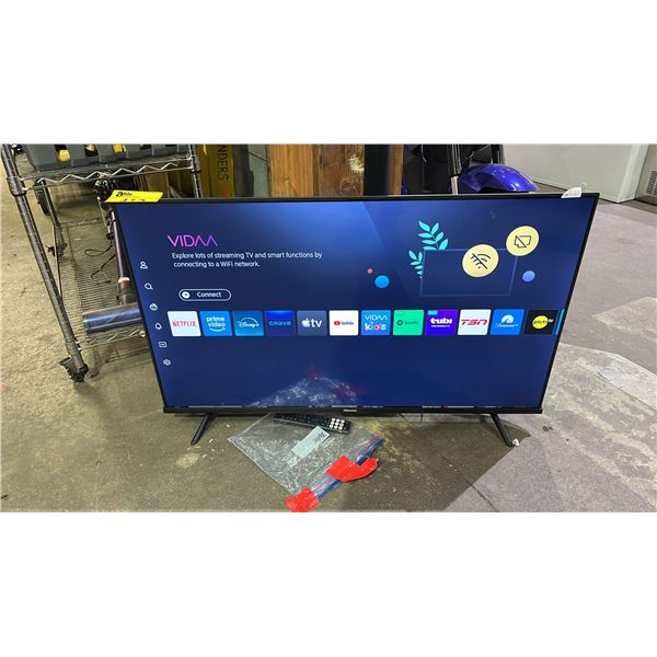 HISENSE 43-INCH SMART TV MODEL 43A4KV WITH CORD AND REMOTE
