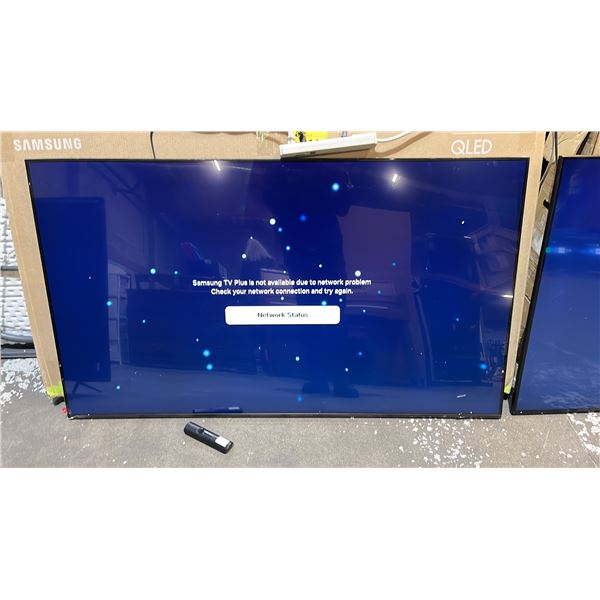 SAMSUNG 65-INCH Q8F SERIES 4K QLED SMART TV WITH REMOTE AND CORD * 1 ...