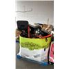 Image 1 : PALLET OF ASSTD ITEMS INCL.: SPEAKERS, HUSQVARNA PRESSURE WASHER, WATER COOLERS, BIKE (PARTS) & MORE