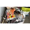 Image 3 : PALLET OF ASSTD. HOME ITEMS INCL.: RICE COOKER, WATER BOTTLES, FRYING PANS, DISH DRYING RACK &