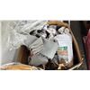 Image 1 : PALLET OF ASSORTED THROW BLANKETS, KING SIZE GOOSE DOWN DUVET, AREA RUGS, ASSTD. FRYING PANS & MORE