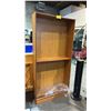 Image 1 : WOOD 6-TIER STORAGE SHELF: APPROX. 75"T X 35"W X 11.5" D