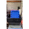 Image 2 : STACK OF (6) TOTES WITH (5) LIDS