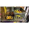 Image 1 : (3) MASTERCRAFT POWER BARS & BIN OF ASSTD. CORD CONNECTORS, PLUGS, CIRCUIT BREAKERS & MORE