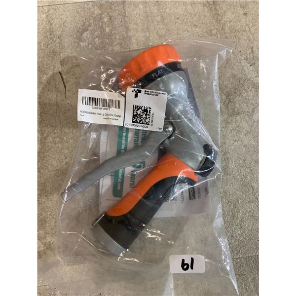 RESTMO Garden Hose Nozzle - 7 Adjustable Spray Patterns