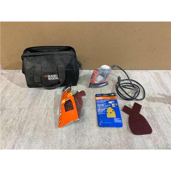 Black & Decker Mouse Detail Sander - MS550G