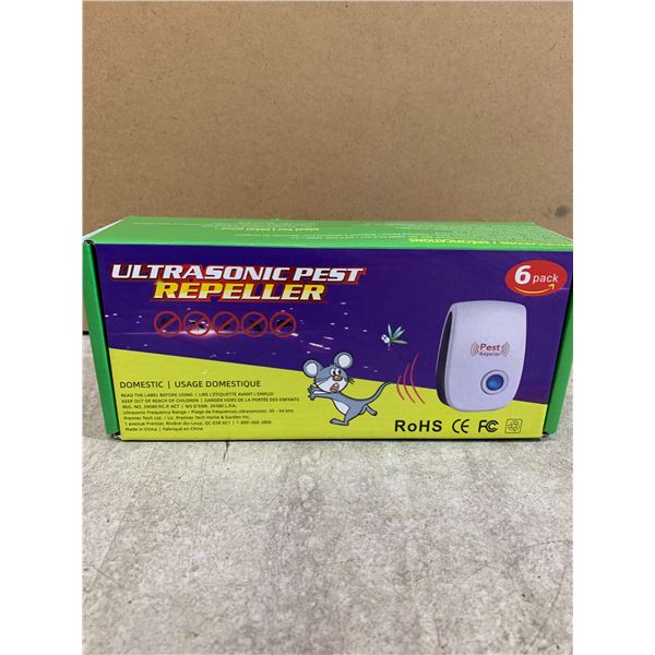 Ultrasonic Pest Repeller - 6 Pack