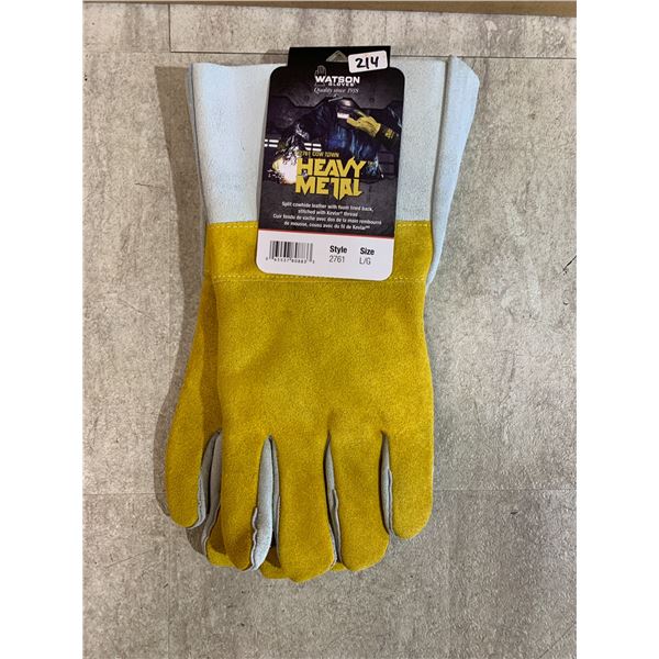 Watson Gloves Heavy Metal #2761 Cow Town Gloves - Large