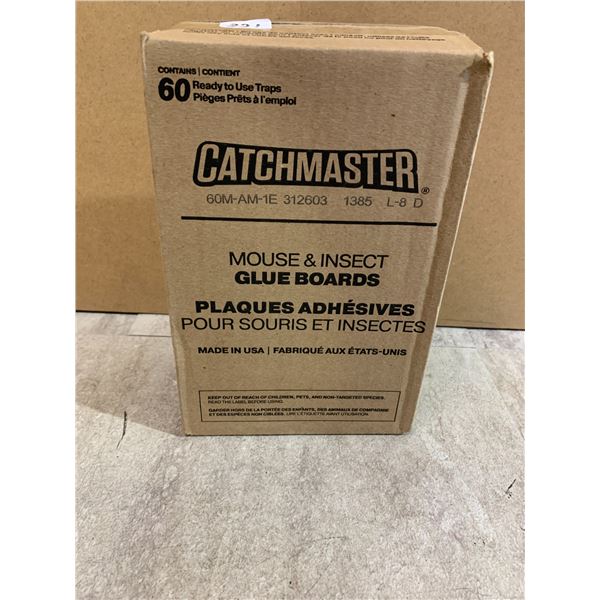 Catchmaster Mouse & Insect Glue Board Traps - 60 Traps