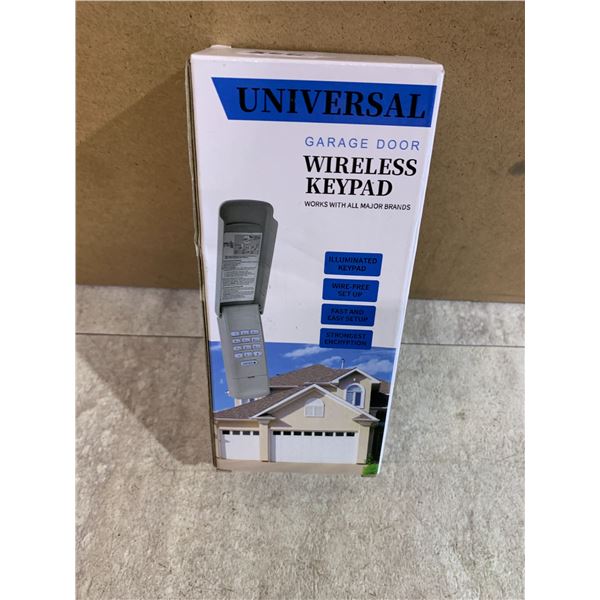 Universal Garage Door Wireless Keypad