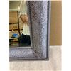 Image 4 : Vintage Silver Finish Ornate Rectangular Wall Mirror