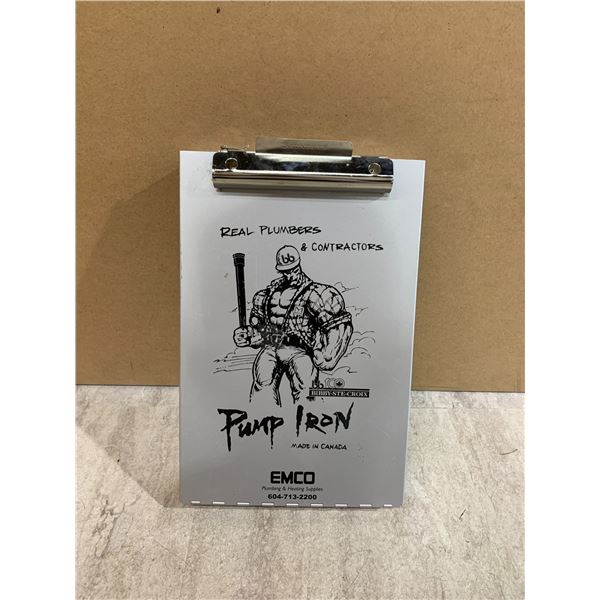 Saunders Real Plumbers & Contractors Clipboard