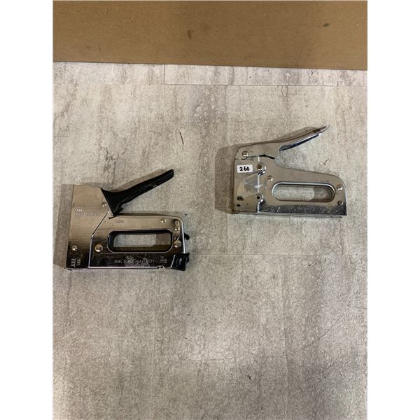 Lot Of 2 Staple Guns