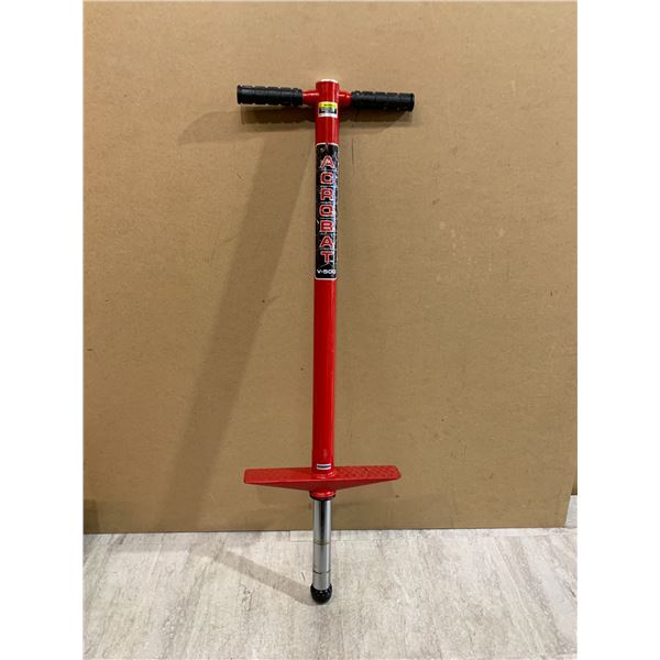 Red Acrobat V 500 Pogo Stick