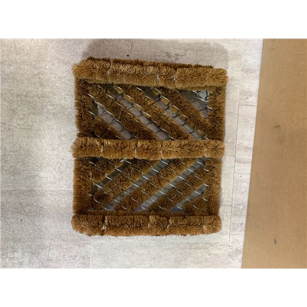 Rubber-Cal Herringbone Coir Boot Scraper