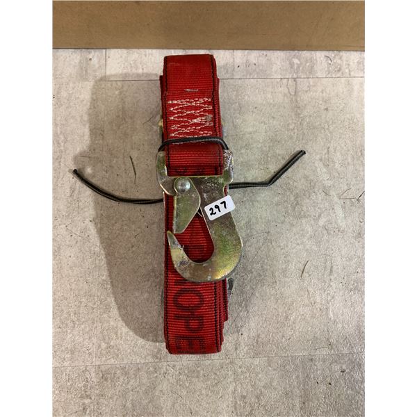 Red Ratchet Strap