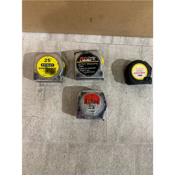 Lot Of 5 Tape Measurers