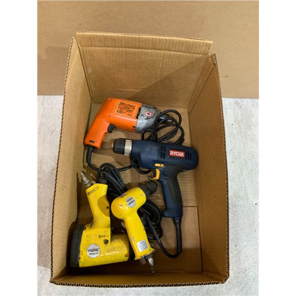 Box Of 4 Assorted Tools