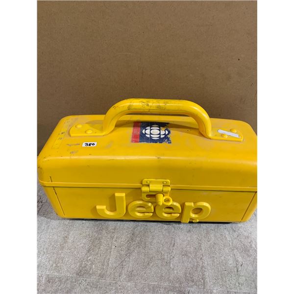 Vintage 1990s TeleMania Jeep Portable Stereo System