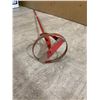 Image 2 : Red Steel Paint & Mortar Mixing Paddle