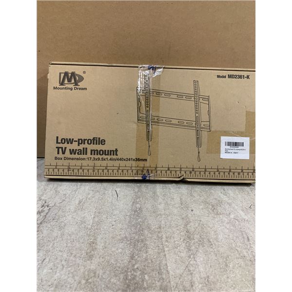 Mounting Dream Low Profile TV Wall Mount - Model NO: MD2361-K