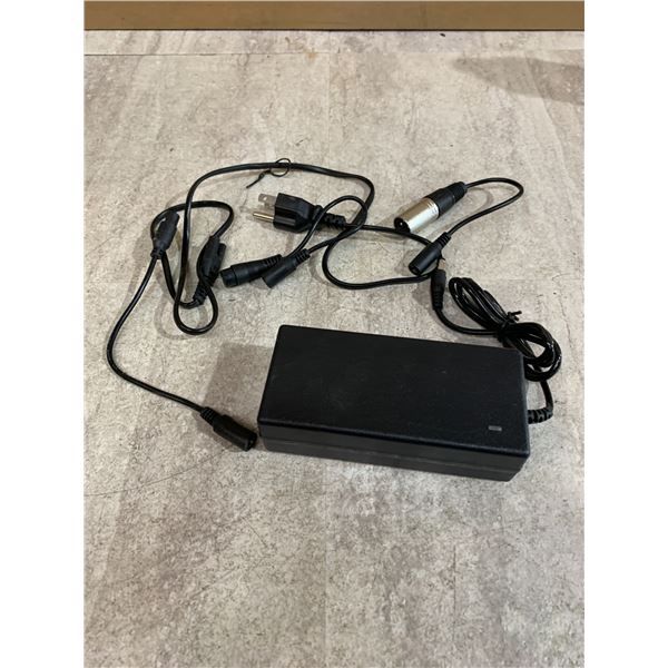 Black 54.6V 2A Power Charger - For Electric Bikes Or Scooter