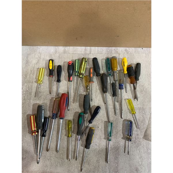 30 Assorted Screwdrivers