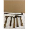 Image 2 : Assortment Of Hammers & 1 Crowbar
