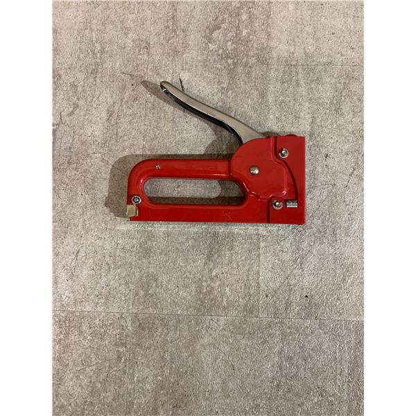Red Staple Gun