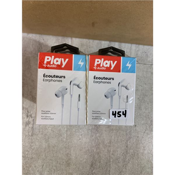 18 Boxes Of Konex Play Audio Earphones