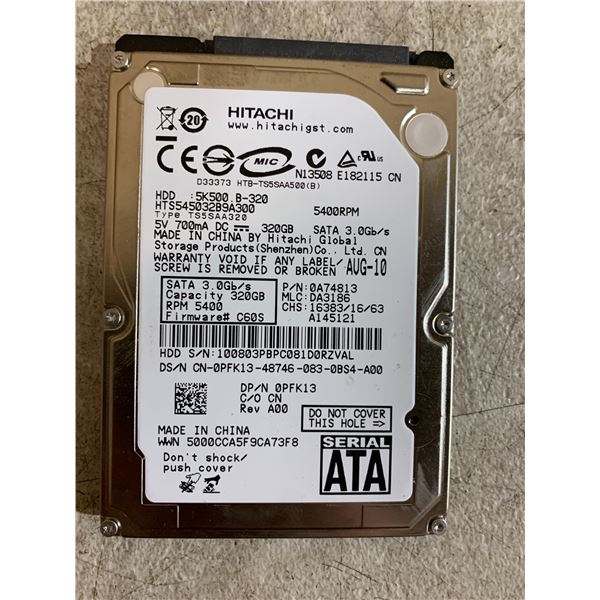 Hitachi 320 GB SSD