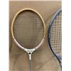 Image 3 : Lot Of 4 Vintage Rackets - Includes 1 Case