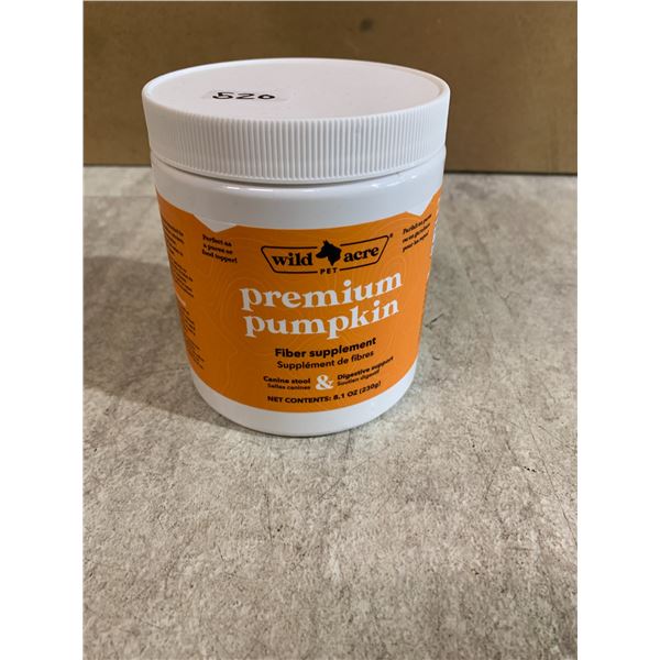 Wild Acre Premium Pumpkin Fiber Supplement - 230g