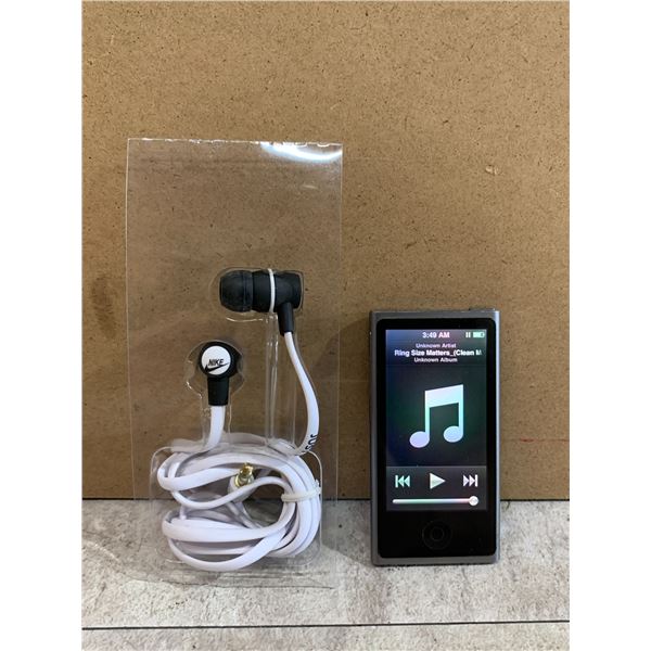Apple iPod Nano 7th Generation Portable Media Player - Includes Nike Earbuds
