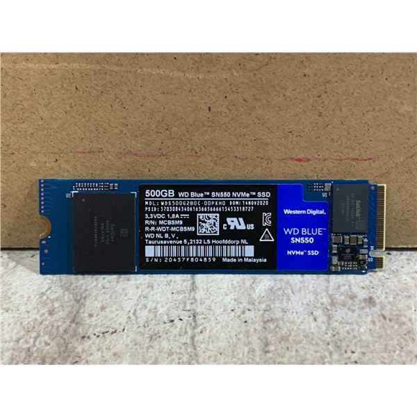 Western Digital Blue SN550 500GB NVMe SSD
