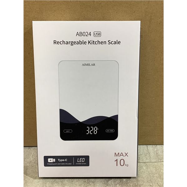 AB024 USB Rechargable Kitchen Scale