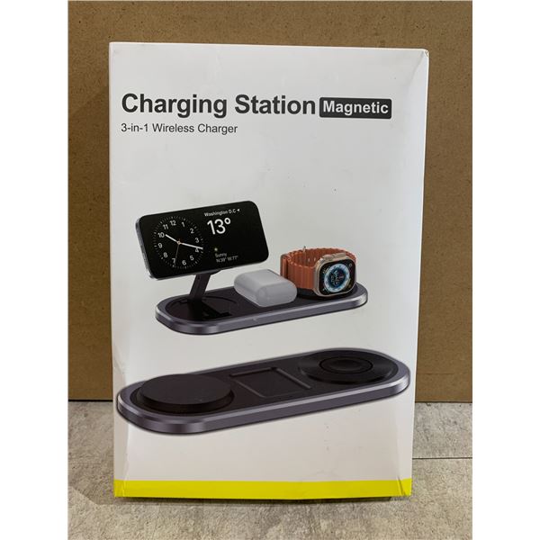 Magnetic 3 In 1 Wireless Charger