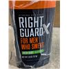 Image 2 : Xtreme Defense Right Guard Deodarant