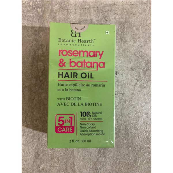 Botanic Health Cosmeceuticals Rosemary & Batana Hair Oil - 60mL