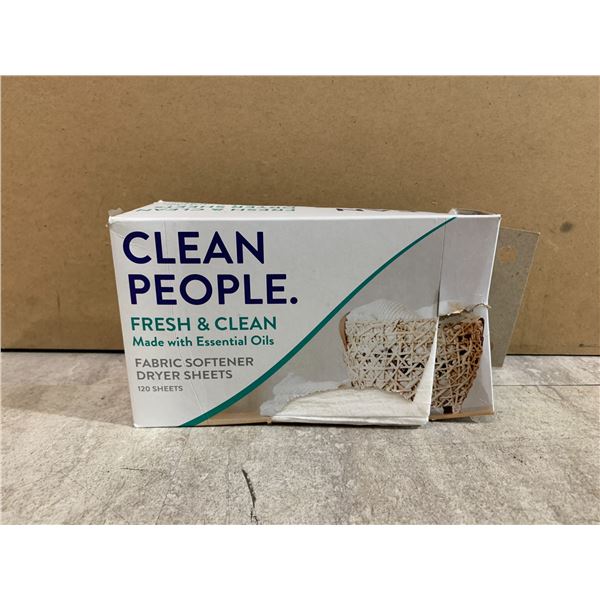 Clean People Fresh & Clean Made With Essential Oils Fabric Softener