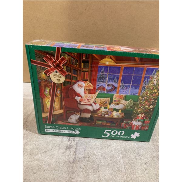 Santa Claus's House 500 PCS Jigsaw Puzzle