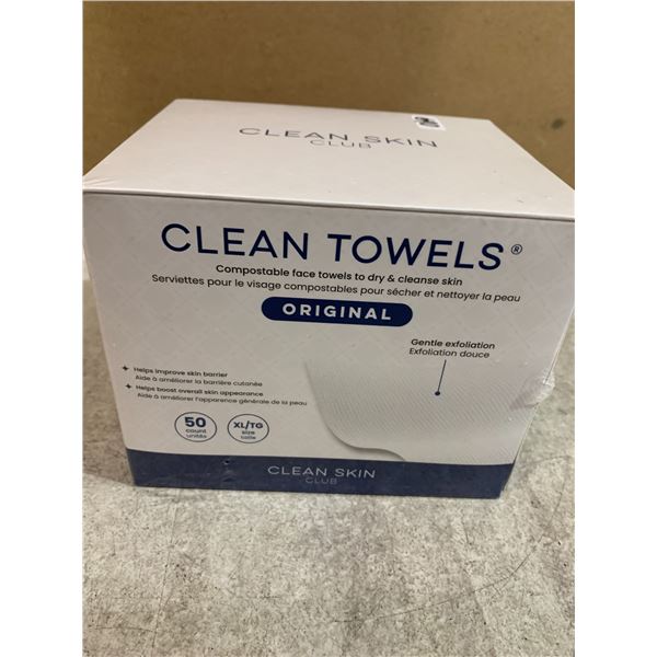 Clean Skin Club Clean Towels - 50 PCS