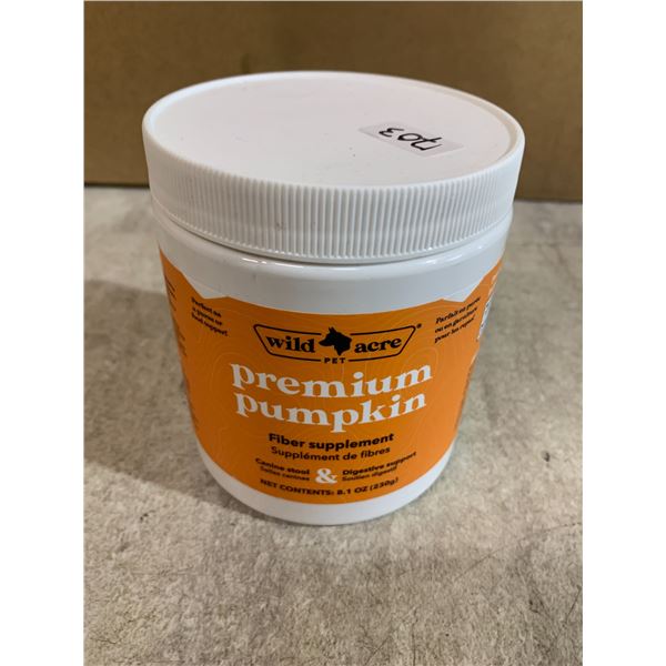 Wild Acre Premium Pumpkin Fiber Supplement - 230g