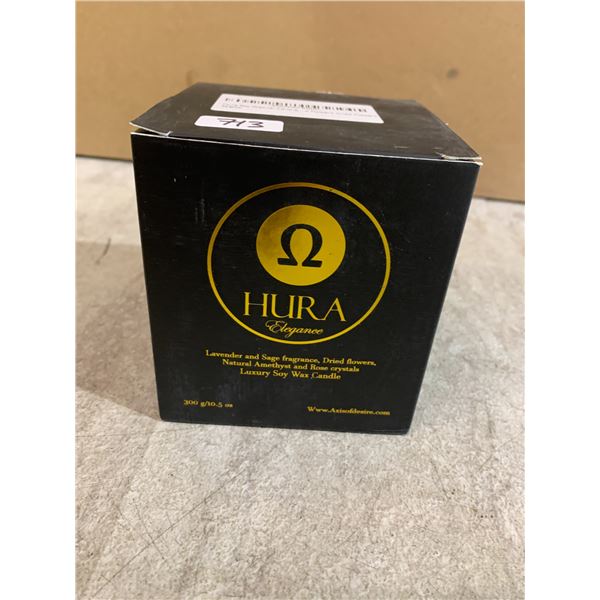 Hura Elegance Lavendar & Sage Fragrance Candle