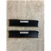 Image 2 : Black Corsair Vengeance LPX DDR4 Desktop Memory Modules